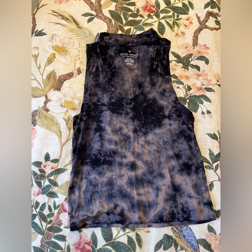 American Eagle Tie Dye Crop